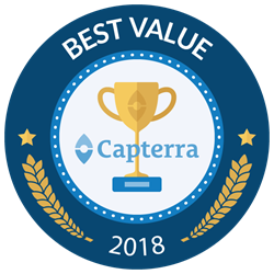 Capterra Best Value Badge 2018
