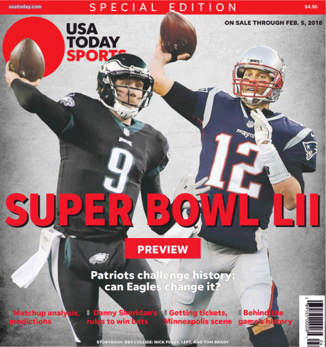 USA Today Special Edition Super Bowl Preview Cover