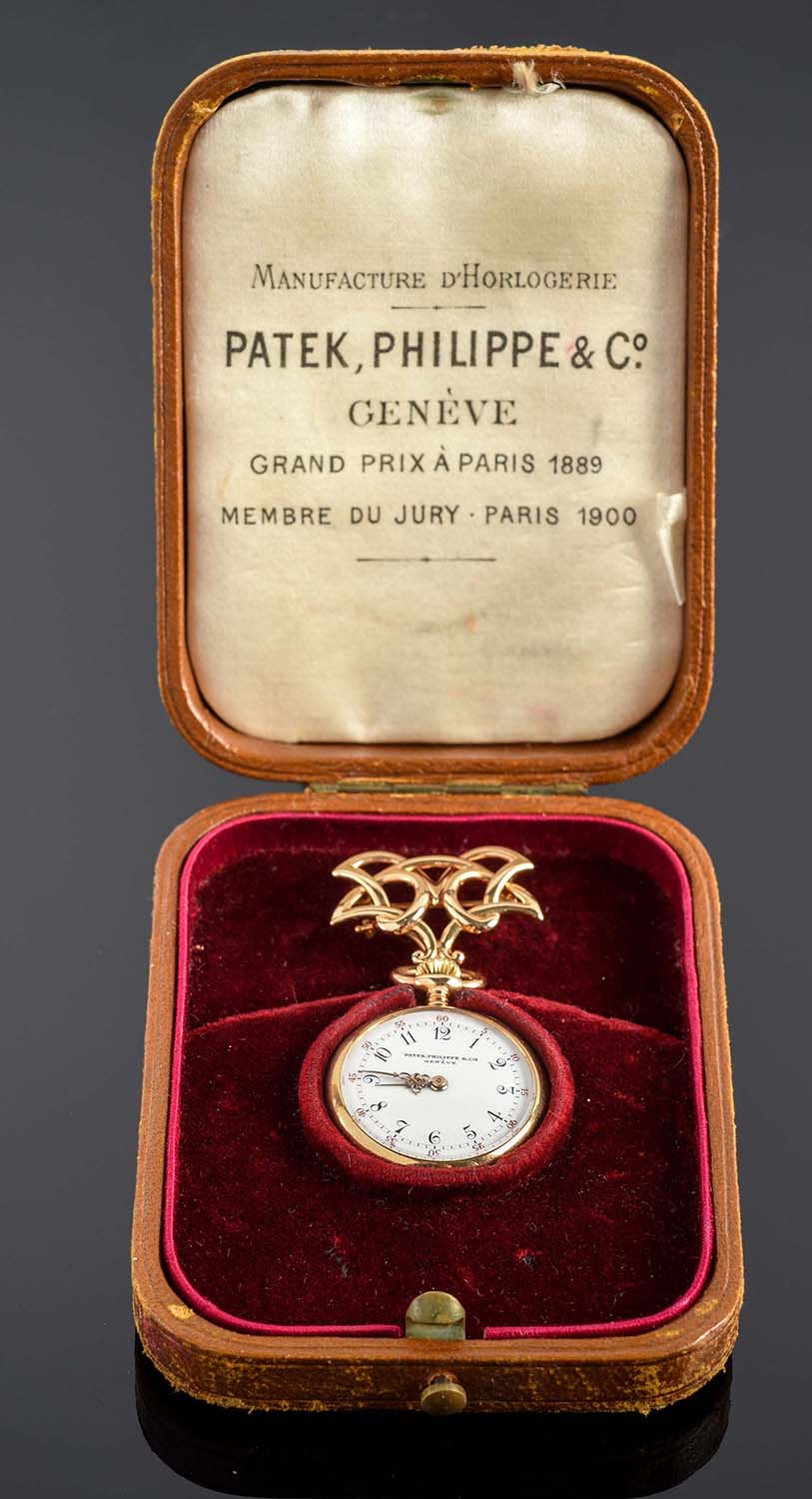 Patek Philipp & Co. Triple Signed Pocket Watch, estimated at $2,500-5,000.