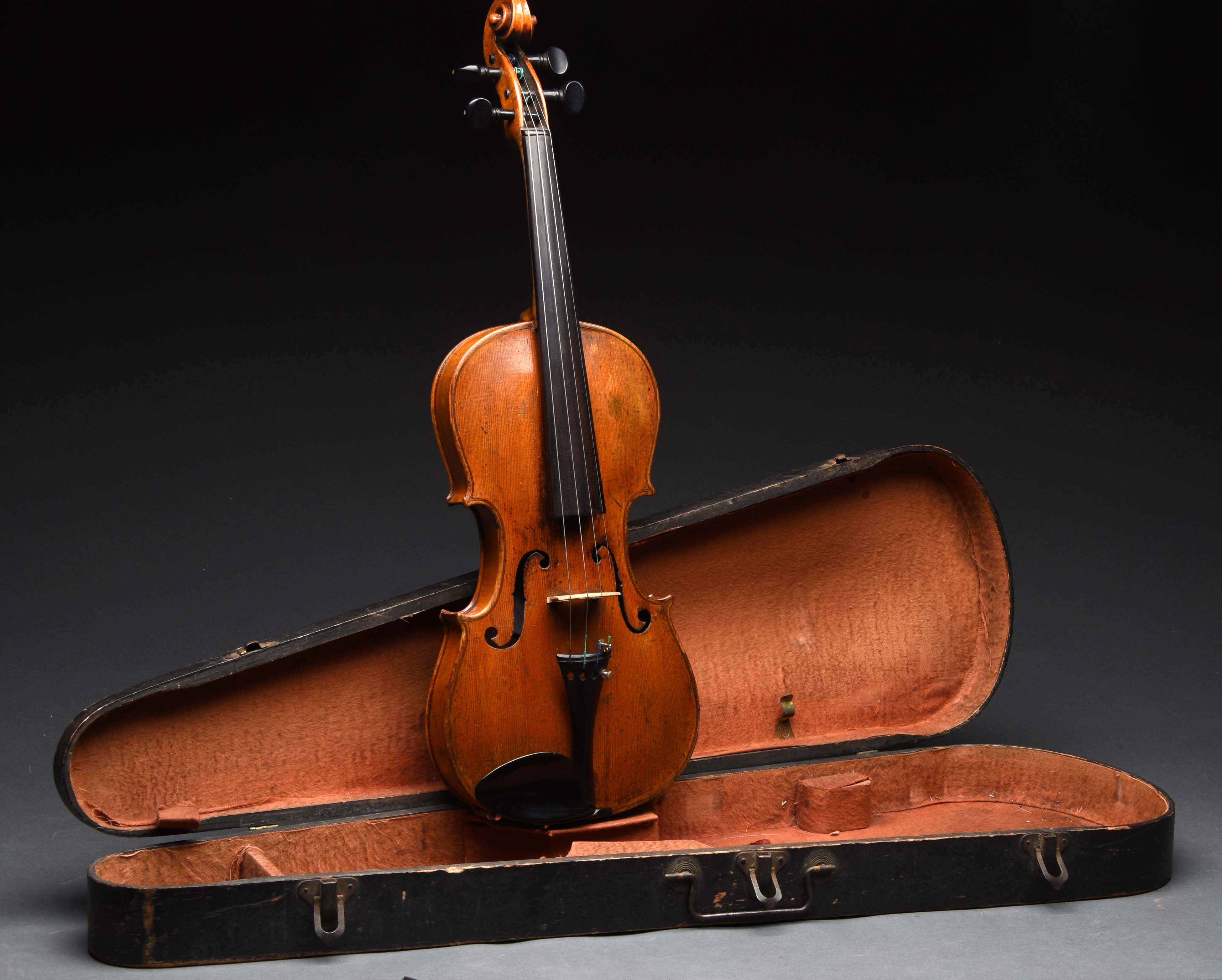 Antique Cased 4/4 Violin, estimated at $15,000-20,000.