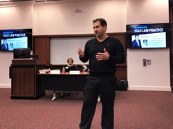 Matt Starosciak Speaks at the University of Houston Law Center  Image