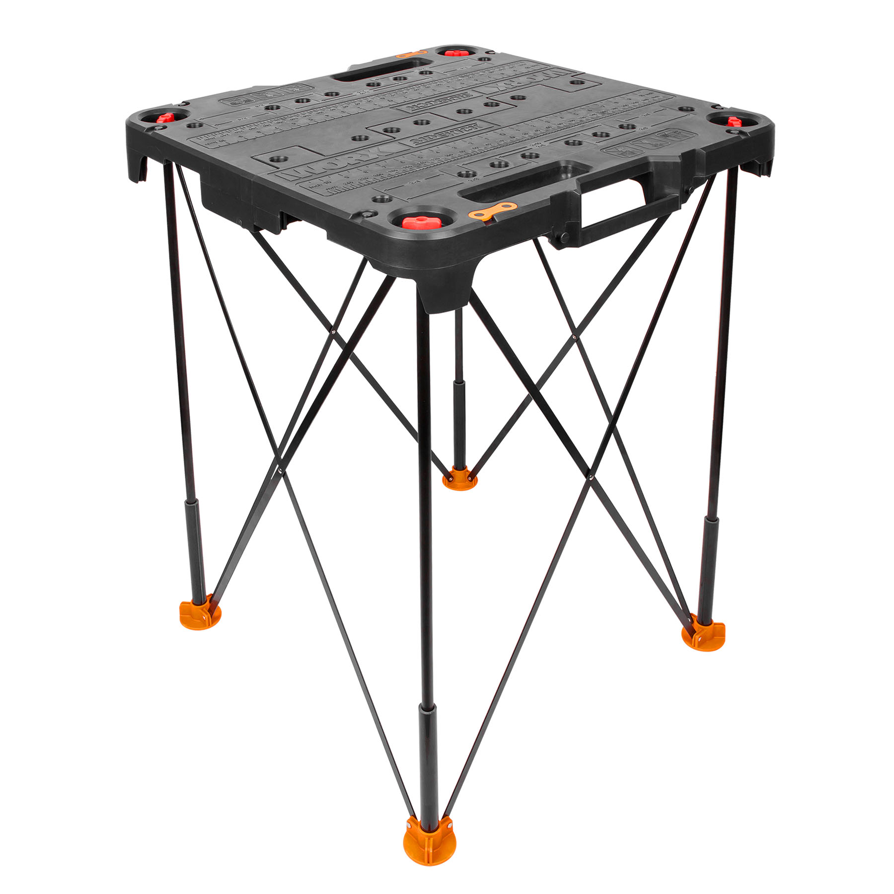 Sidekick is a portable, 24 in. by 24 in. worktable that sets up in seconds.