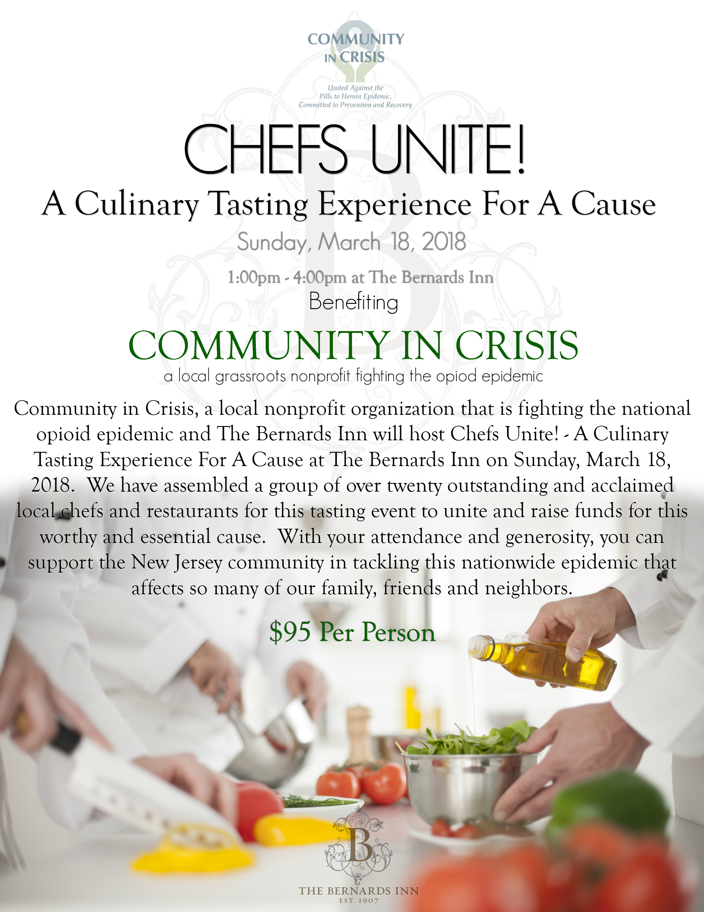 Chefs Unite! A Culinary Tasting Experience for a Cause