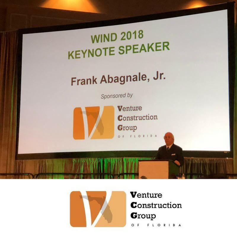 Venture Construction Group of Florida: WindStorm Insurance Conference VIP & Keynote Sponsor