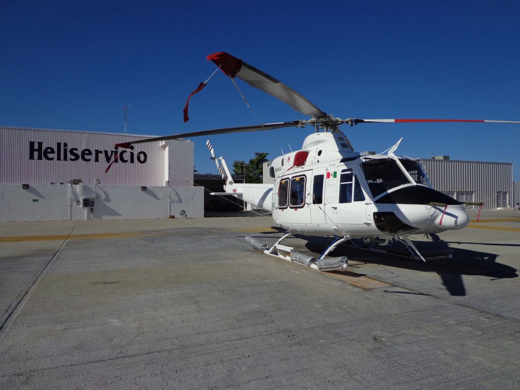 A Bell 412 EP in the Heliservicio Fleet