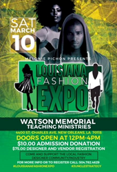 Louisiana Fashion Expo set for March 10  Image