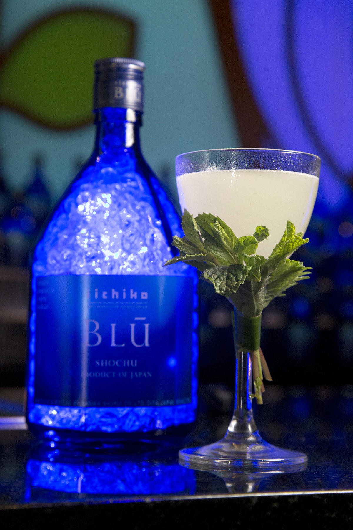 Andrew Woodley’s “Gift of the Islands” was the winning cocktail at the 2018 iichiko BLŪ Bartender Competition.