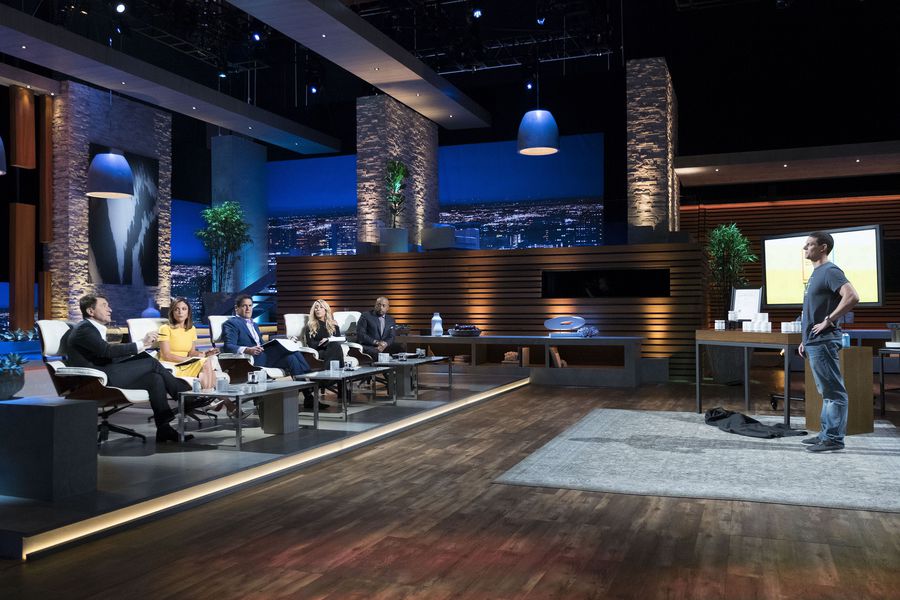 Thrive+® (pronounced "thrive" or "thrive plus) on the set of Shark Tank