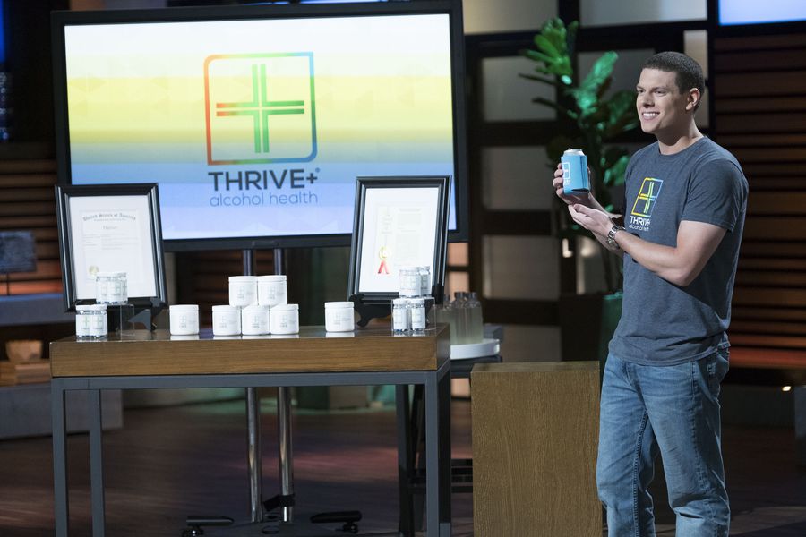 Brooks Powell pitches Thrive+® (pronounced thrive or thrive plus) on ABC's Shark Tank.