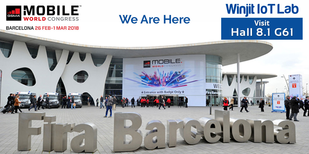 Winjit IoT Lab @ Mobile World Congress 2018, Barcelona