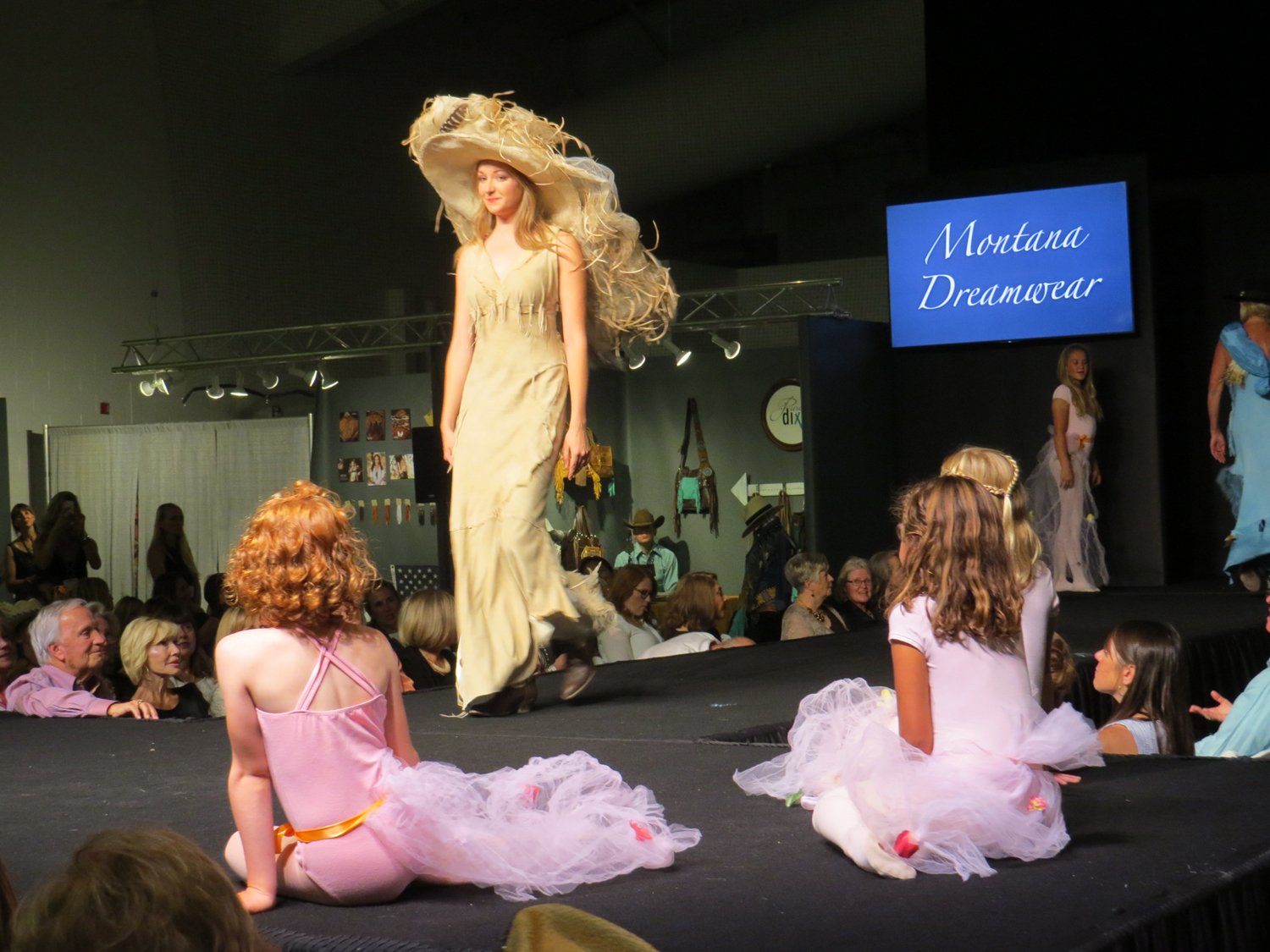 A live runway fashion show is the exciting finale at the Opening Preview Party each year at the Western Design Exhibit & Sale, a signature event of the Fall Arts Festival in Jackson Hole, Wyoming.