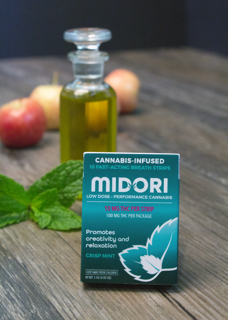 Midori Crisp Mint THC Breath Strips