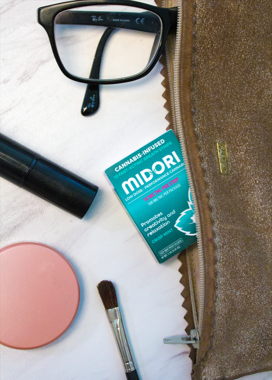 Midori Crisp Mint THC Breath Strips Lifestyle