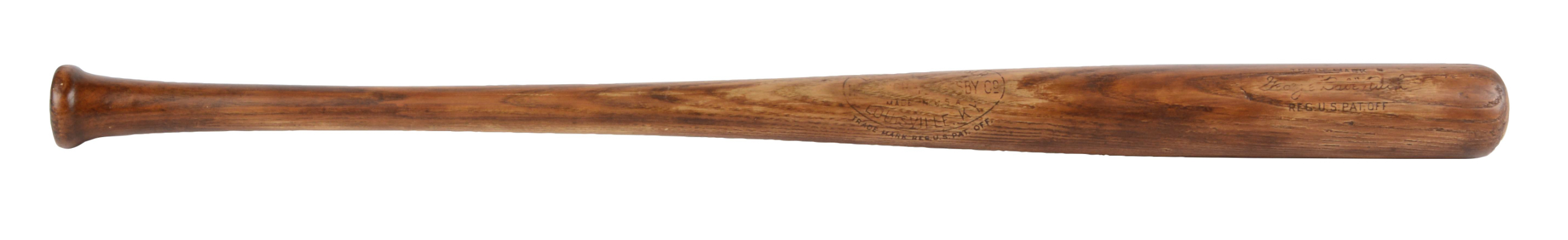 1925-1926 George "Babe" Ruth Professional Model Game Used Bat, estimated at $35,000-50,000.