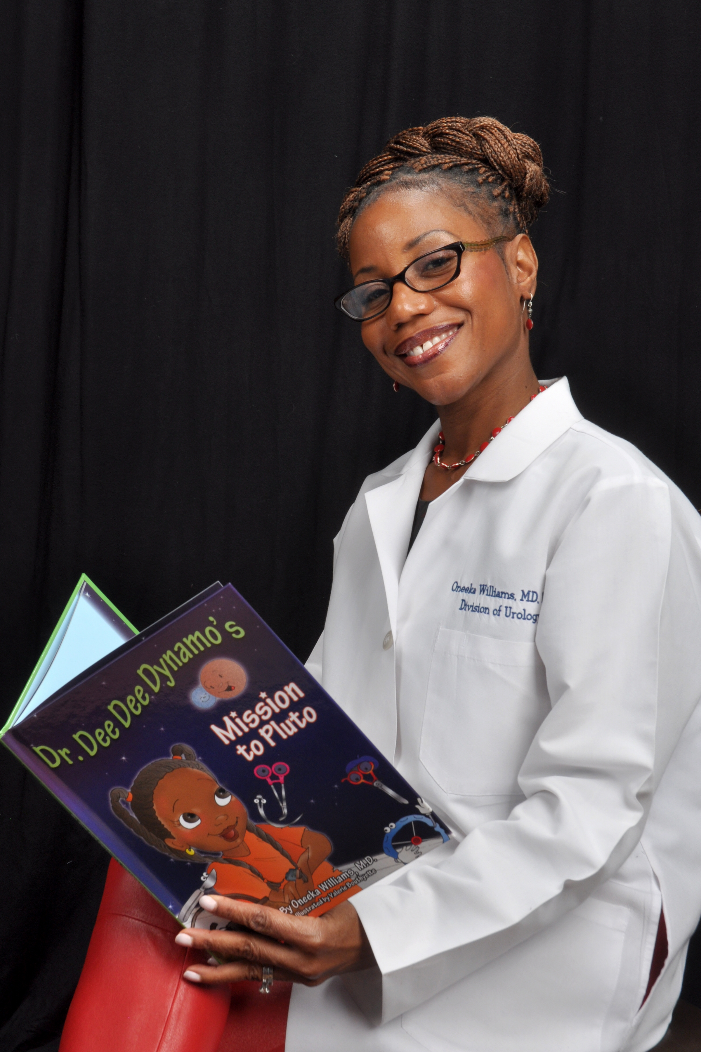 Dr. Oneeka Williams, urologic surgeon and author of the Dr. Dee Dee Dynamo book series.