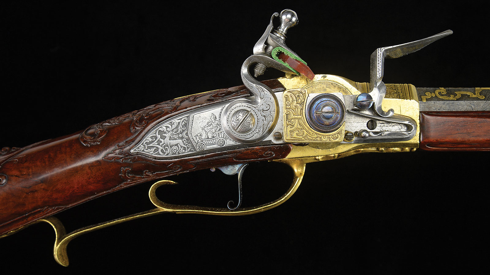 Lorenzoni-System Flintlock Repeating Rifle by Sebastian Hauschka Made for & Presented to King Louis XV of France, circa 1735, estimated at $175,000-275,000.