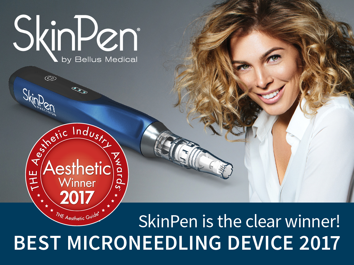SkinPen Precision Receives The 2017 Aesthetic Industry Award for Best Microneedling Device