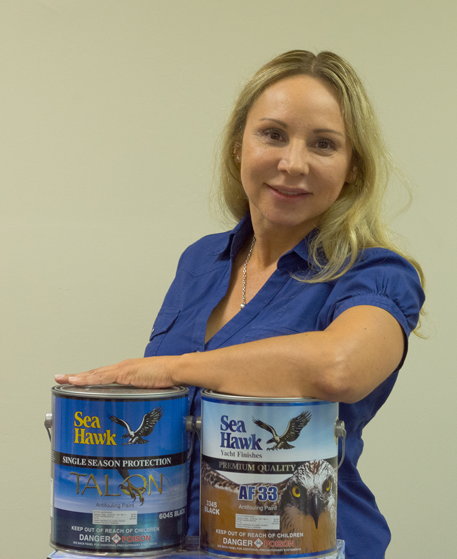 Michele Durham, Sea Hawk Paints' new Operations Support Specialist