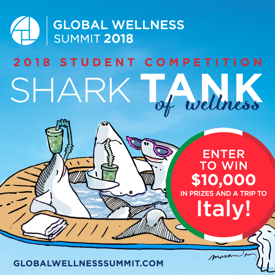 The Global Wellness Summit (GWS), the foremost gathering of international leaders in the $3.7 trillion global wellness economy, is accepting submissions for its 3rd annual “Shark Tank of Wellness” stu