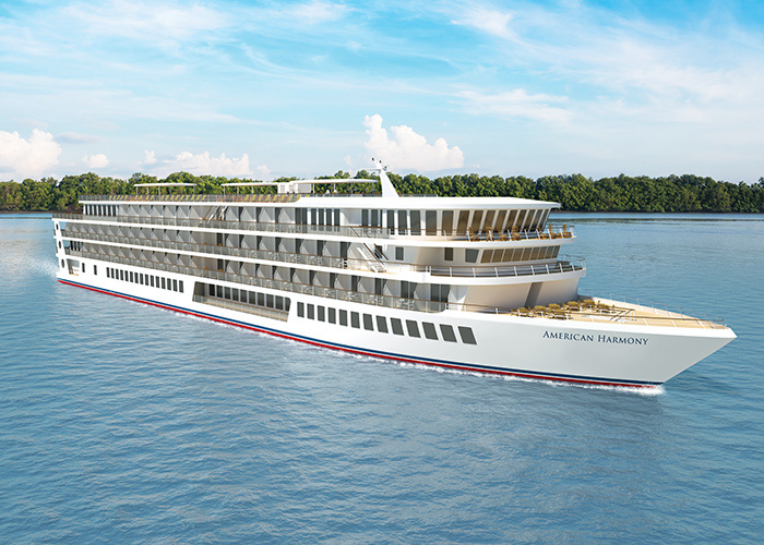 American Cruise Lines Names 2nd New Riverboat American Harmony