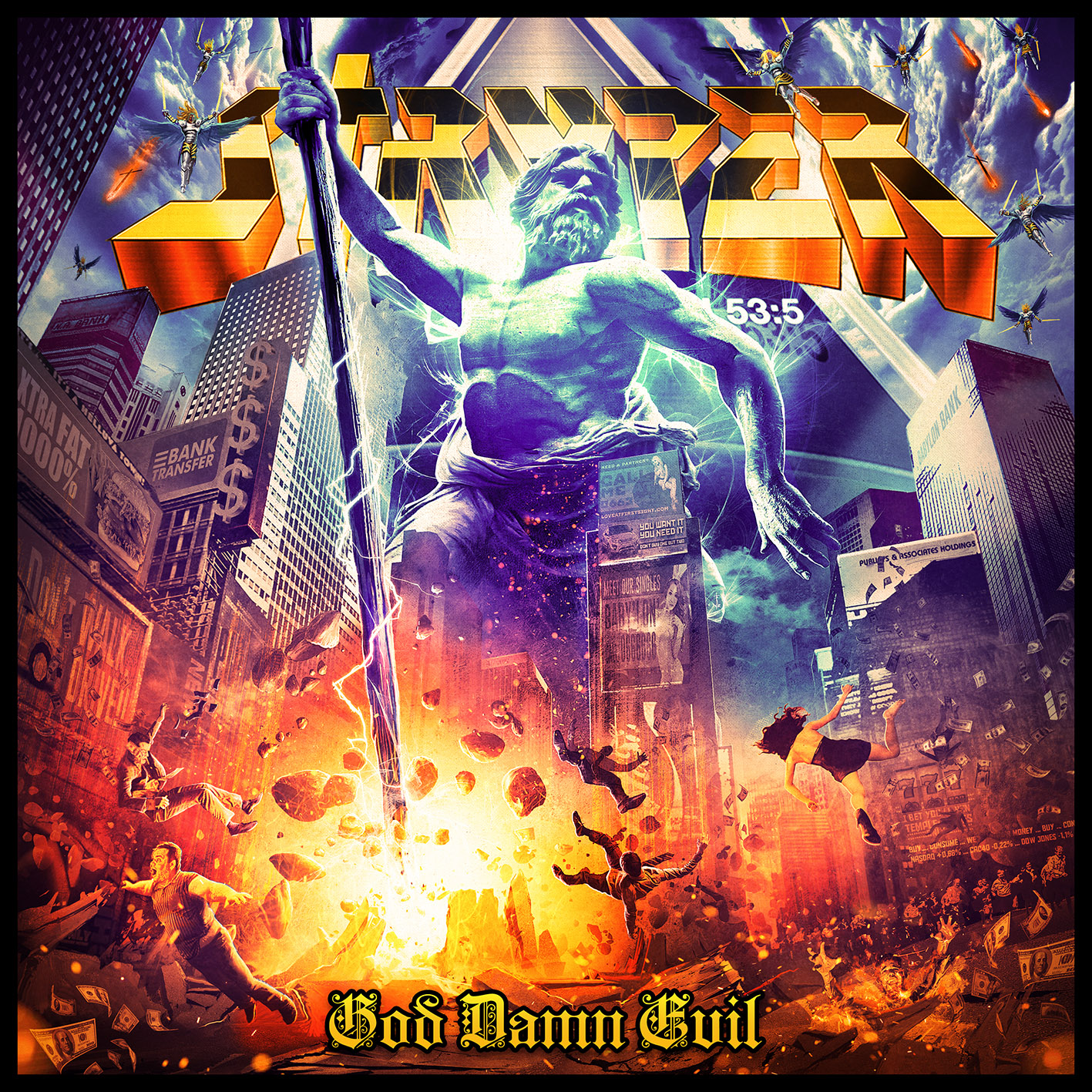STRYPER, "God Damn Evil" (Frontiers Music SRL) - Available April 20, 2018