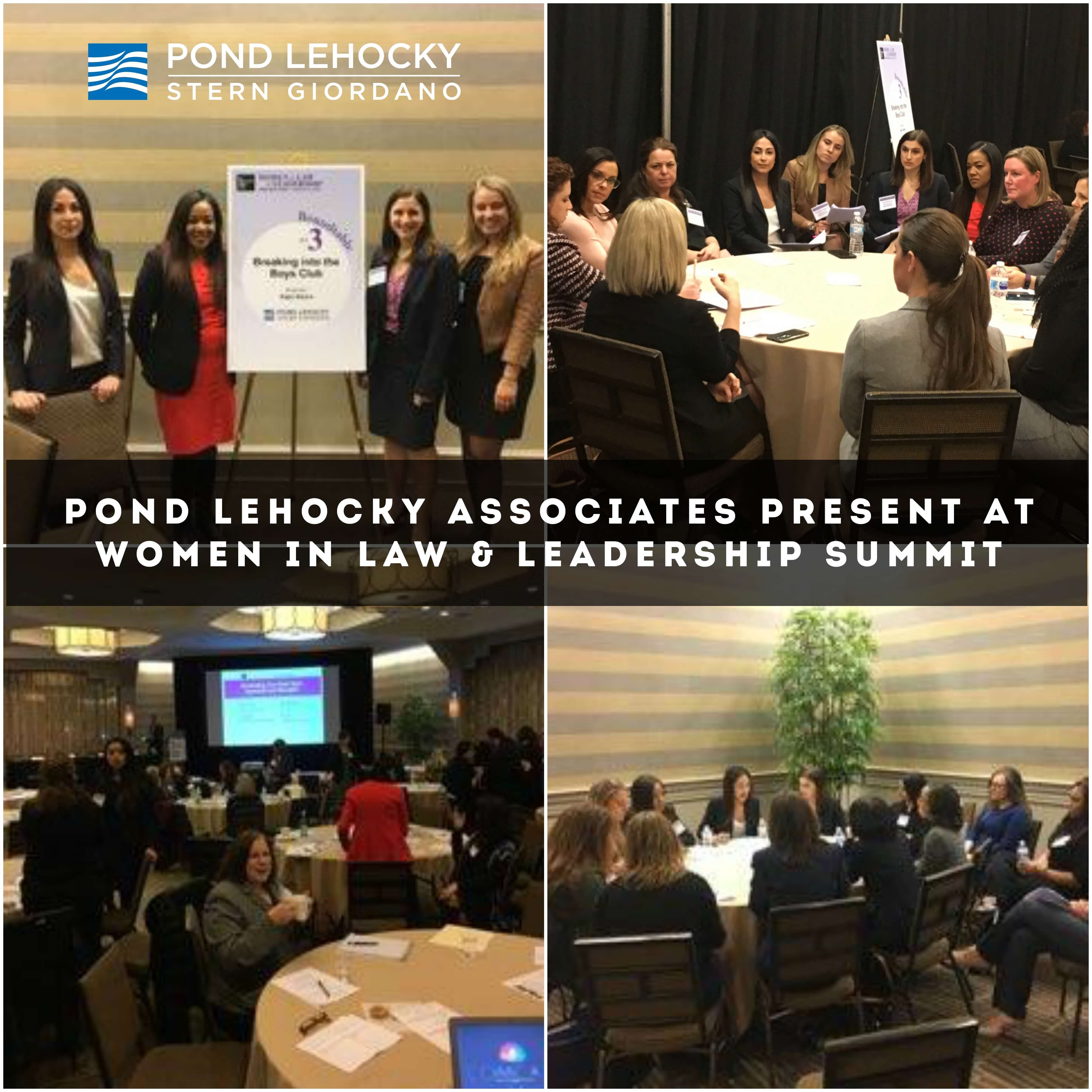 Pond Lehocky Associates Present at Women in Law & Leadership Summit