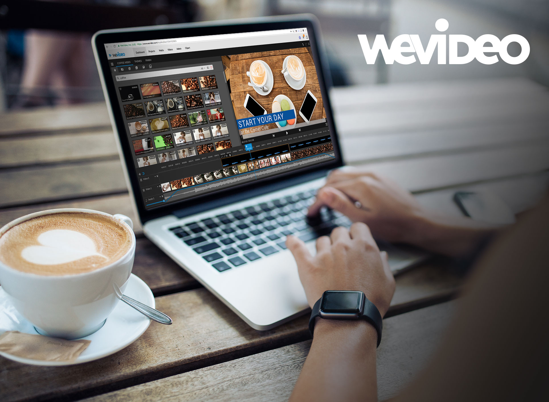 WeVideo Essentials™ provides all WeVideo business accounts with a vast library of professional-quality premium licensed stock assets at no additional cost.