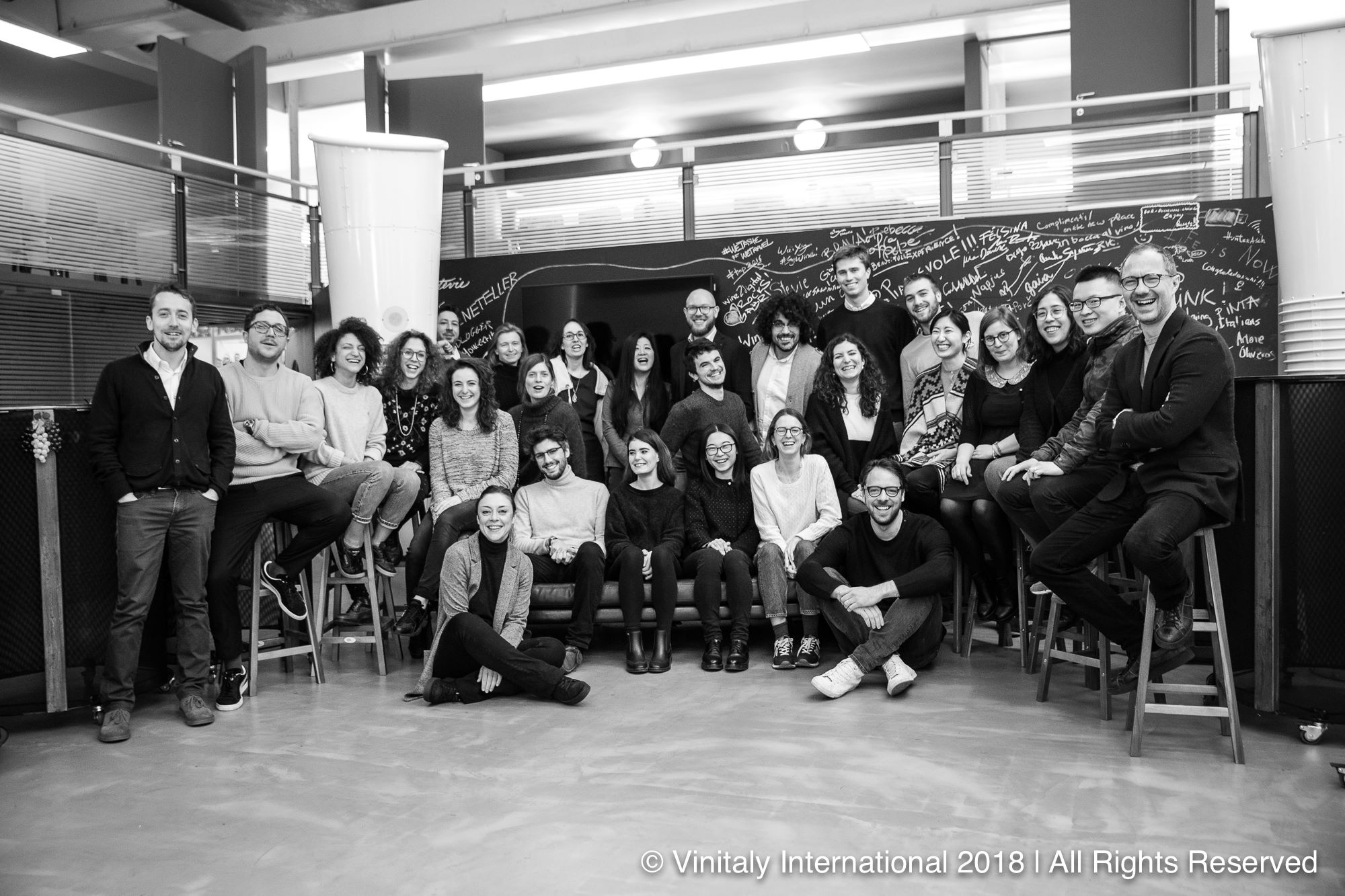 Vinitaly International staff photograph 2018