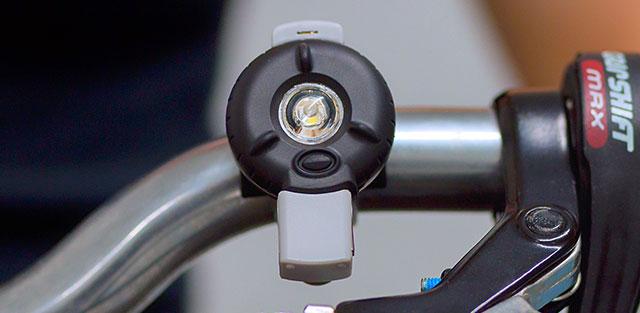 The Bkin easily connects to handlebars, perfect for bicycles, scooters and strollers.