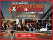 The second annual Restaurant Franchising and Innovation Summit will be held 16-18 July in London. Early Bird registration ends 20 April.