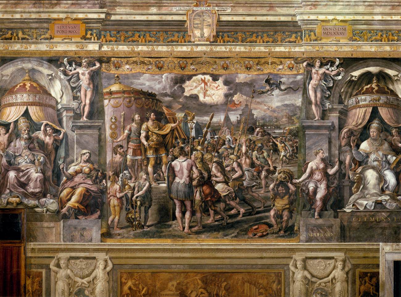 Raphael Rooms, Palace of the Vatican; Vatican City, Italy Photo credit: Public Domain