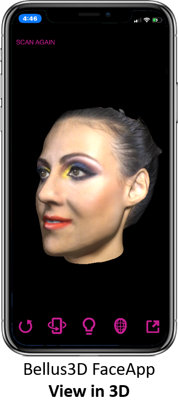 Bellus3D FaceApp Review in 3D