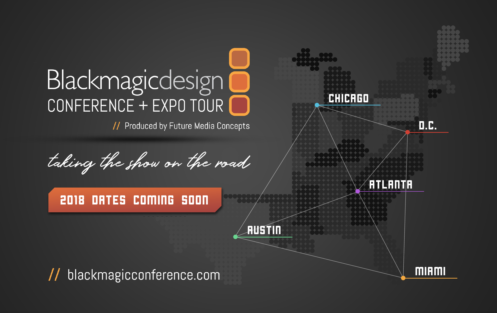 A training event designed for professionals interested to learn more about the Blackmagic Design ecosystem.
