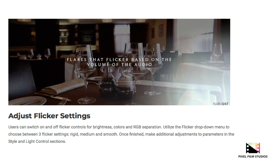 Pixel Film Studios - FCPX Audio Overlay 5K - FCPX Plugins