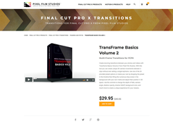 TransFrame Basics Volume 2 - FCPX Tools - Pixel Film Studios