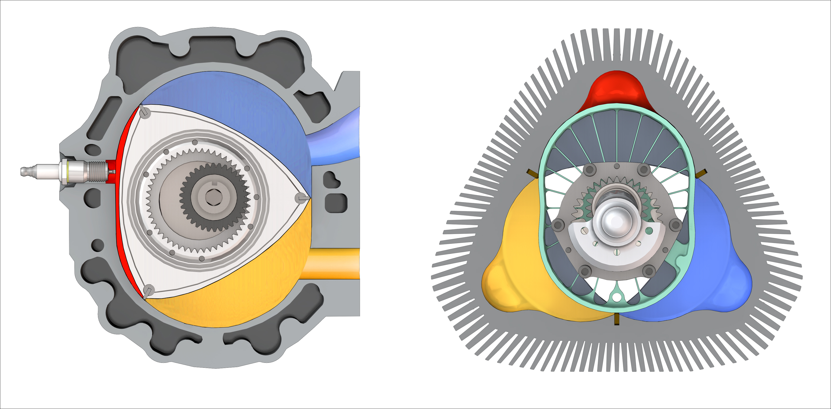 Wankel Engine Compared with LiquidPiston Rotary "X" Engine