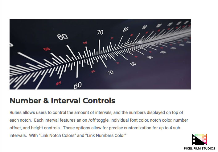 Pixel Film Studios - FCPX Rulers - FCPX Plugins