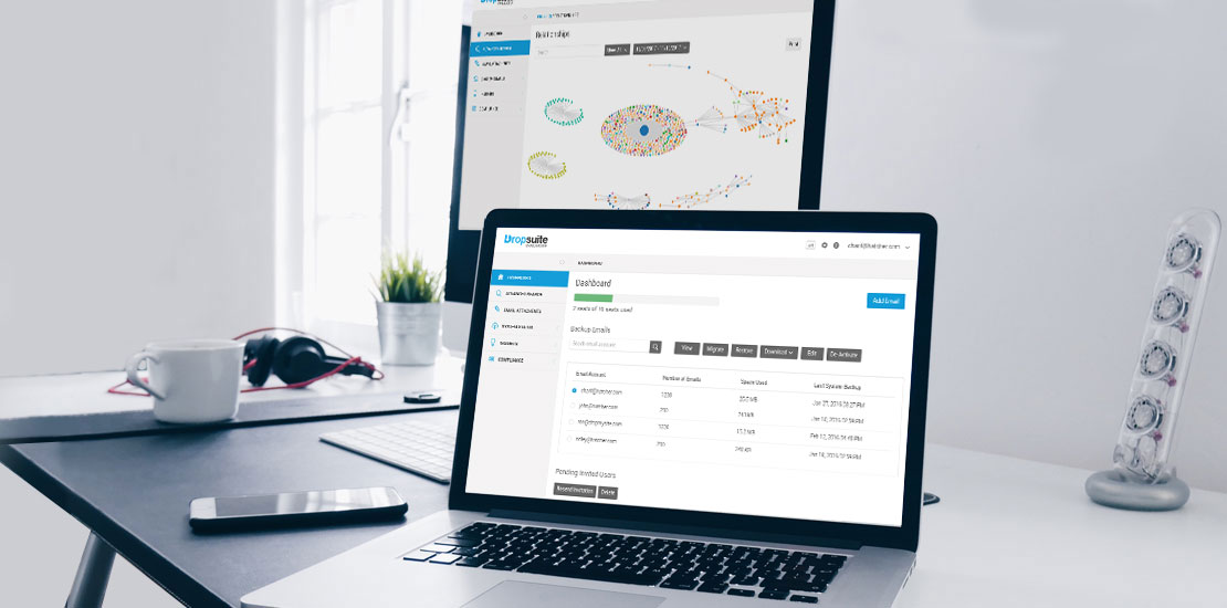 Dropsuite Backup for Office 365 Product Screenshot
