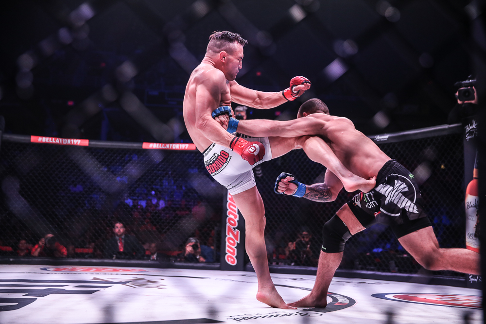 Monster Energy’s Michael Chandler Wins Bellator 197 With A First Round Submission  Of Brandon Girtz