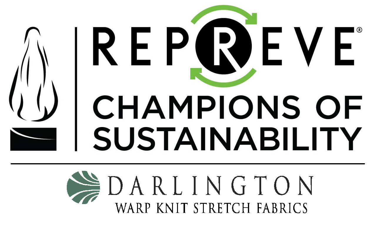 Darlington Fabrics -  recipient of the REPREVE Champion of Sustainability Award.