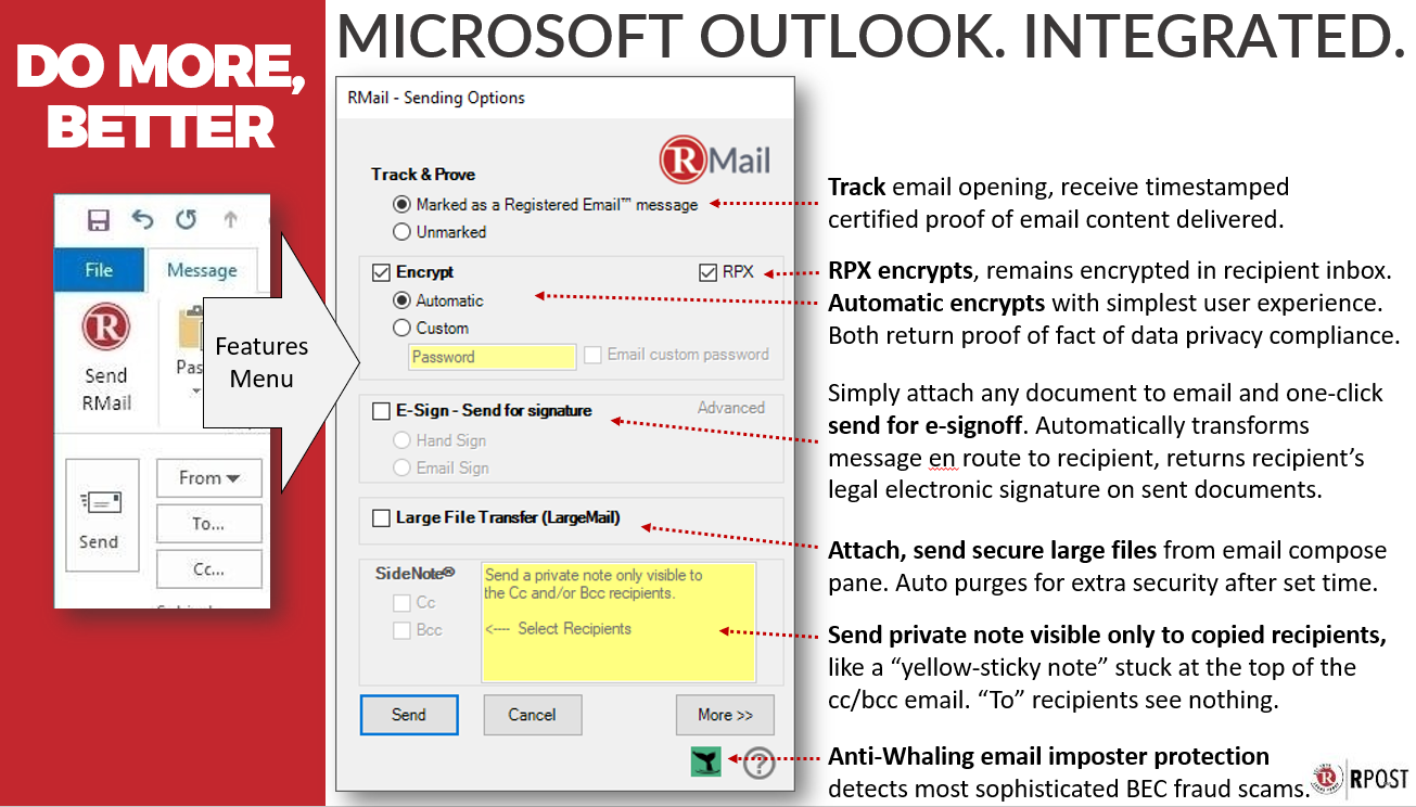 RMail for Outlook