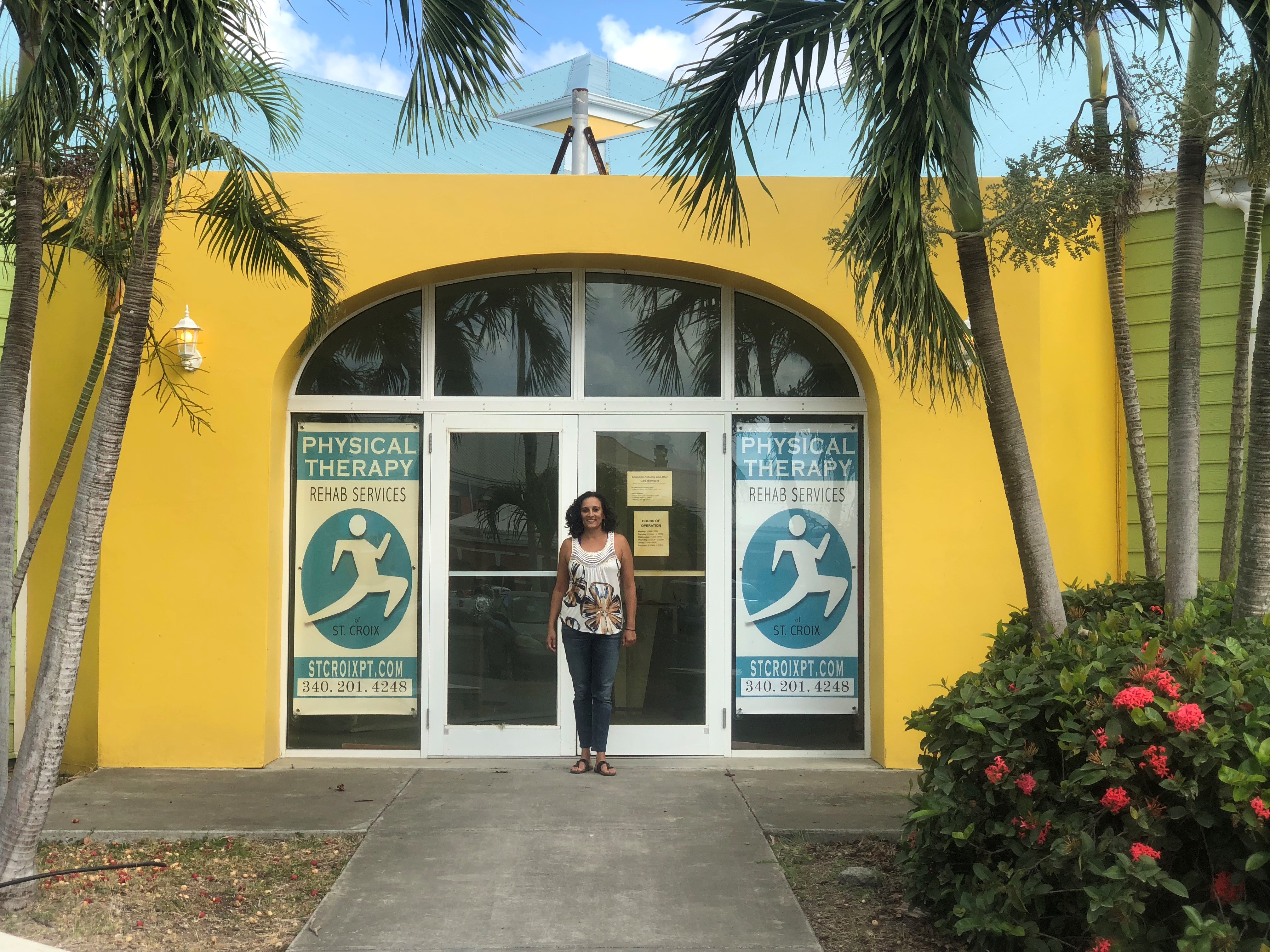 Rehabilitation Services of St. Croix Owner Zandra Ramtahal at her practice
