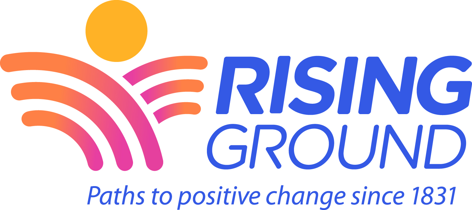 The tagline on the Rising Ground logo refers to the agency's 187-year legacy.