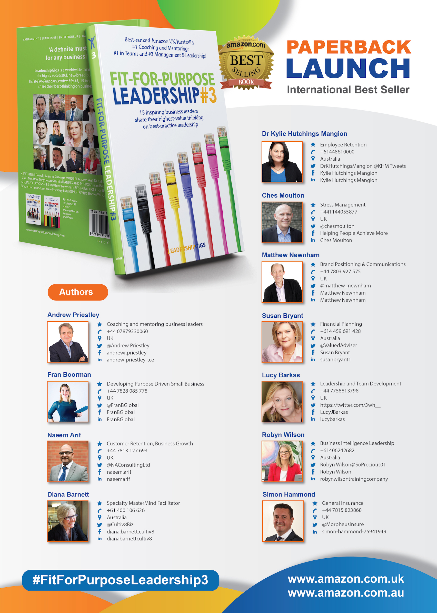 15 international Leaders - Paperback Release