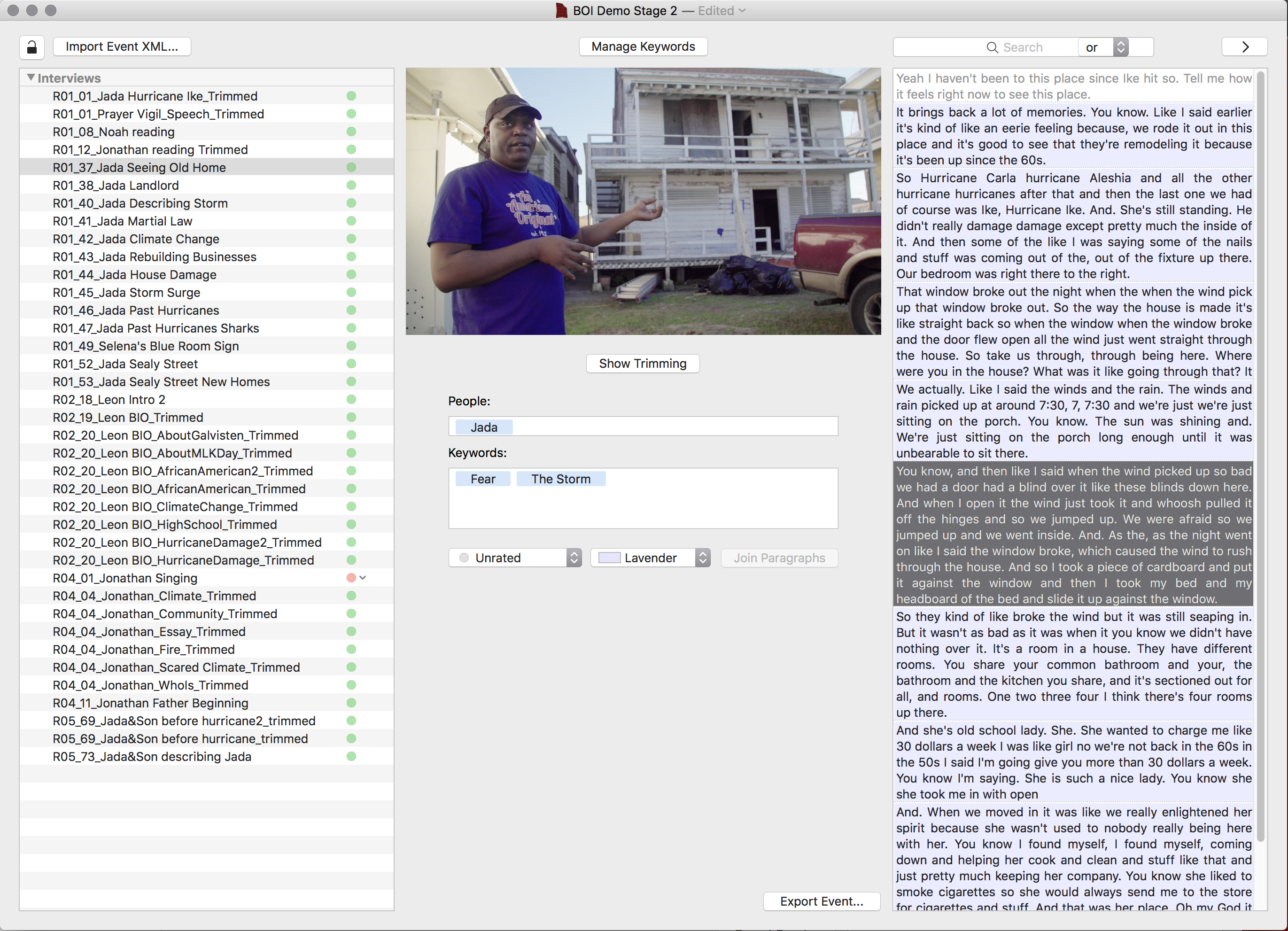 Lumberjack System's Builder eliminates paper cuts (scripts) and allows for non-linear drag and drop video editing.