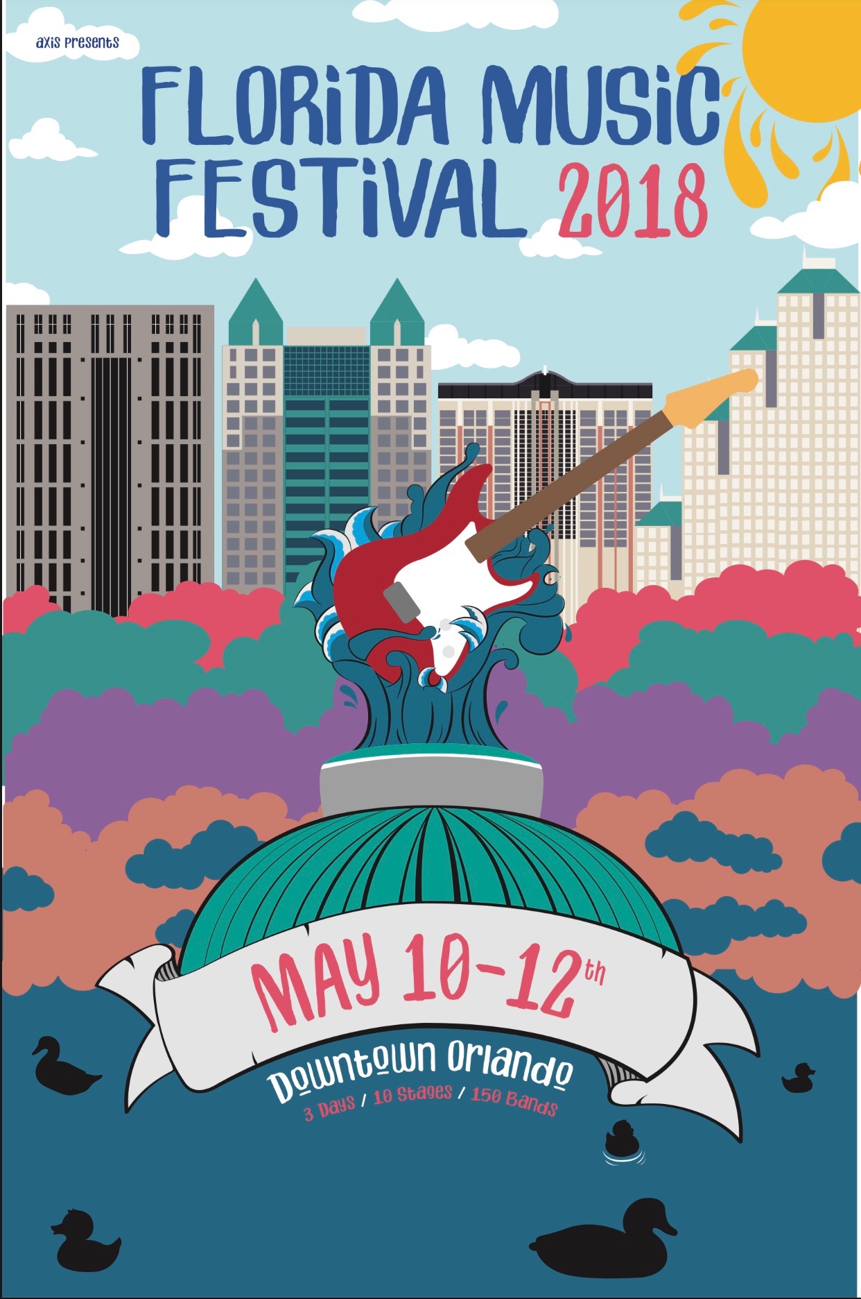 Florida Music Festival 2018 Poster