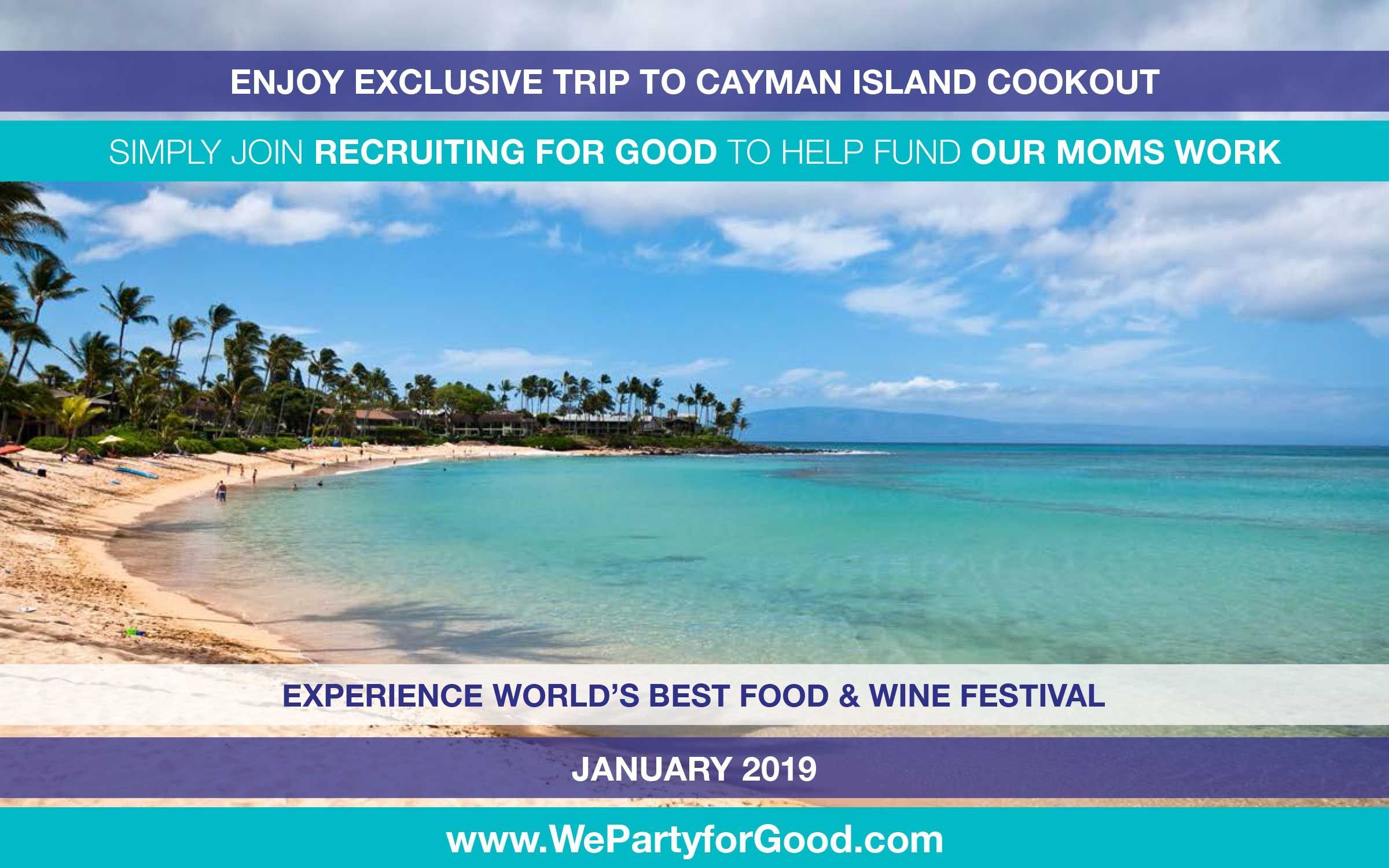 Bring in the New Year at Cayman Island Cookout