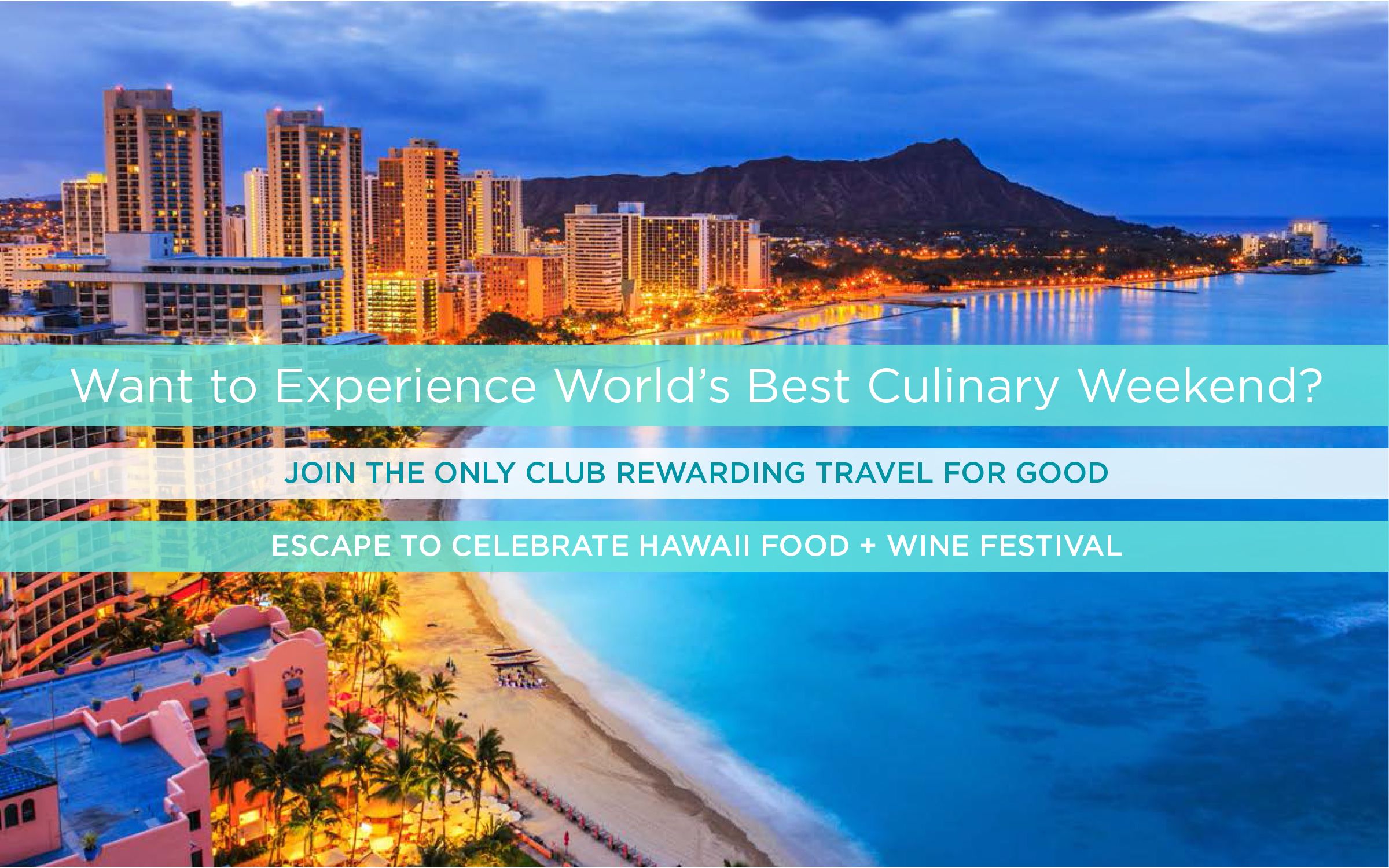 Rewarding Party for Good at Hawaii Food & Wine Festival