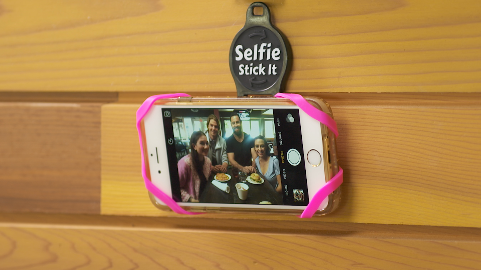 Selfie Stick-It Universal Smartphone Wall Mount (photo courtesy of Quik Pod)