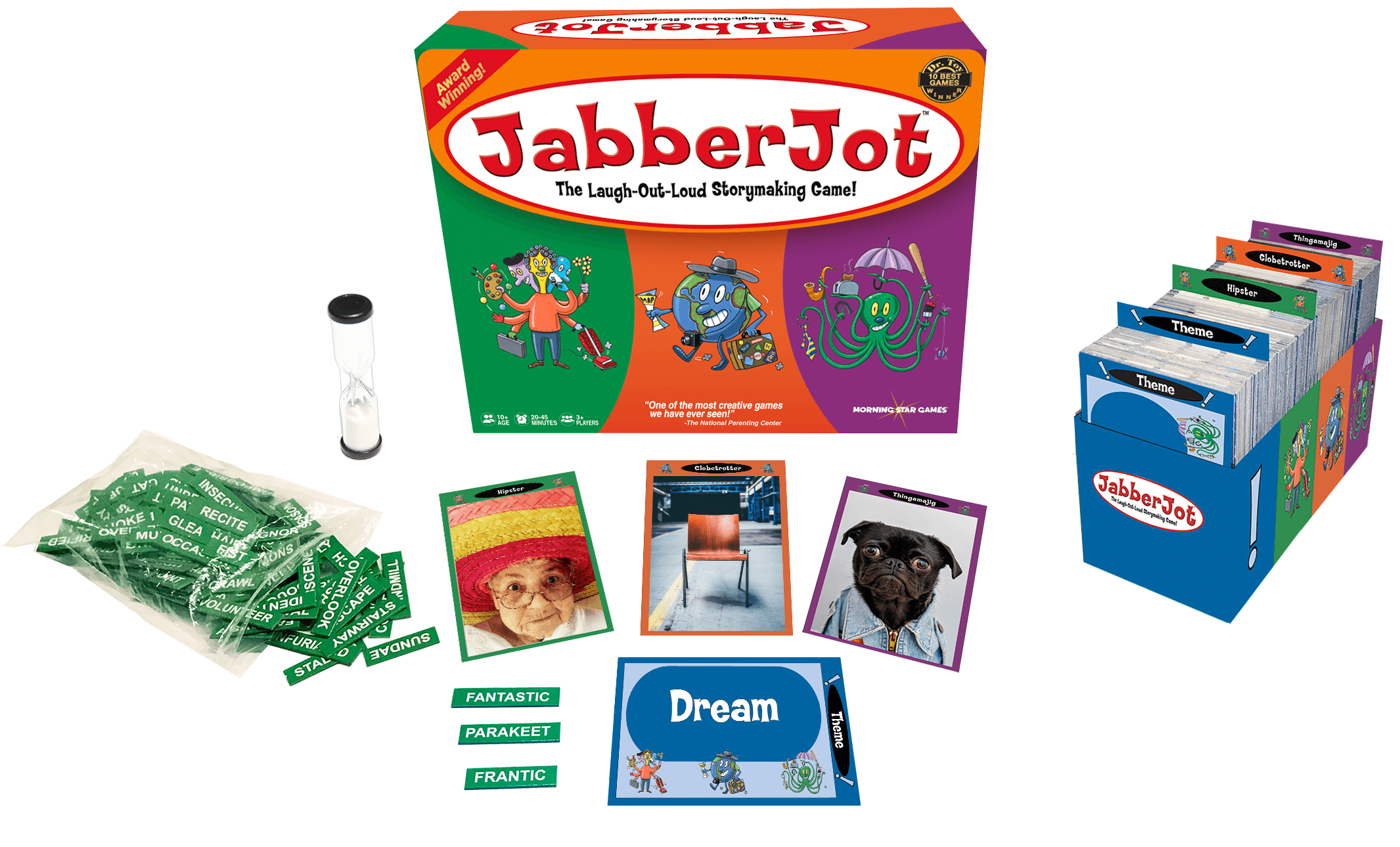 JabberJot is an award-winning game that inspires creative writing